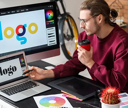 Cree l-identite visuelle d-un site -charte graphique, maquettes