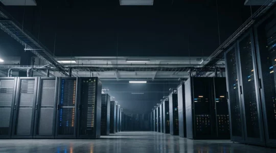 Infrastructure de serveurs redondants interconnectés garantissant une continuité de service sans interruption