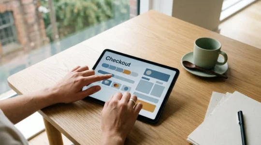 Vue d'ensemble d'un processus de paiement en ligne fluide et efficace